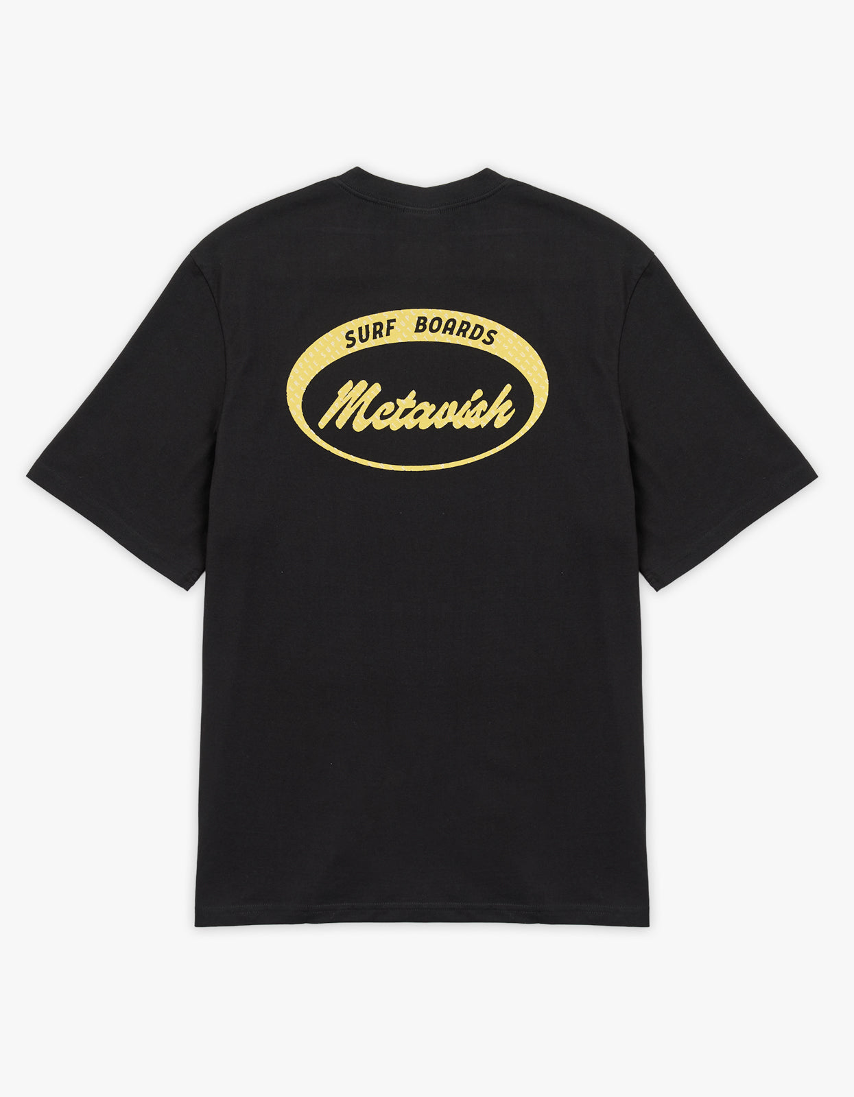 McTavish X Superette Surfboards By McTavish Tee - Black