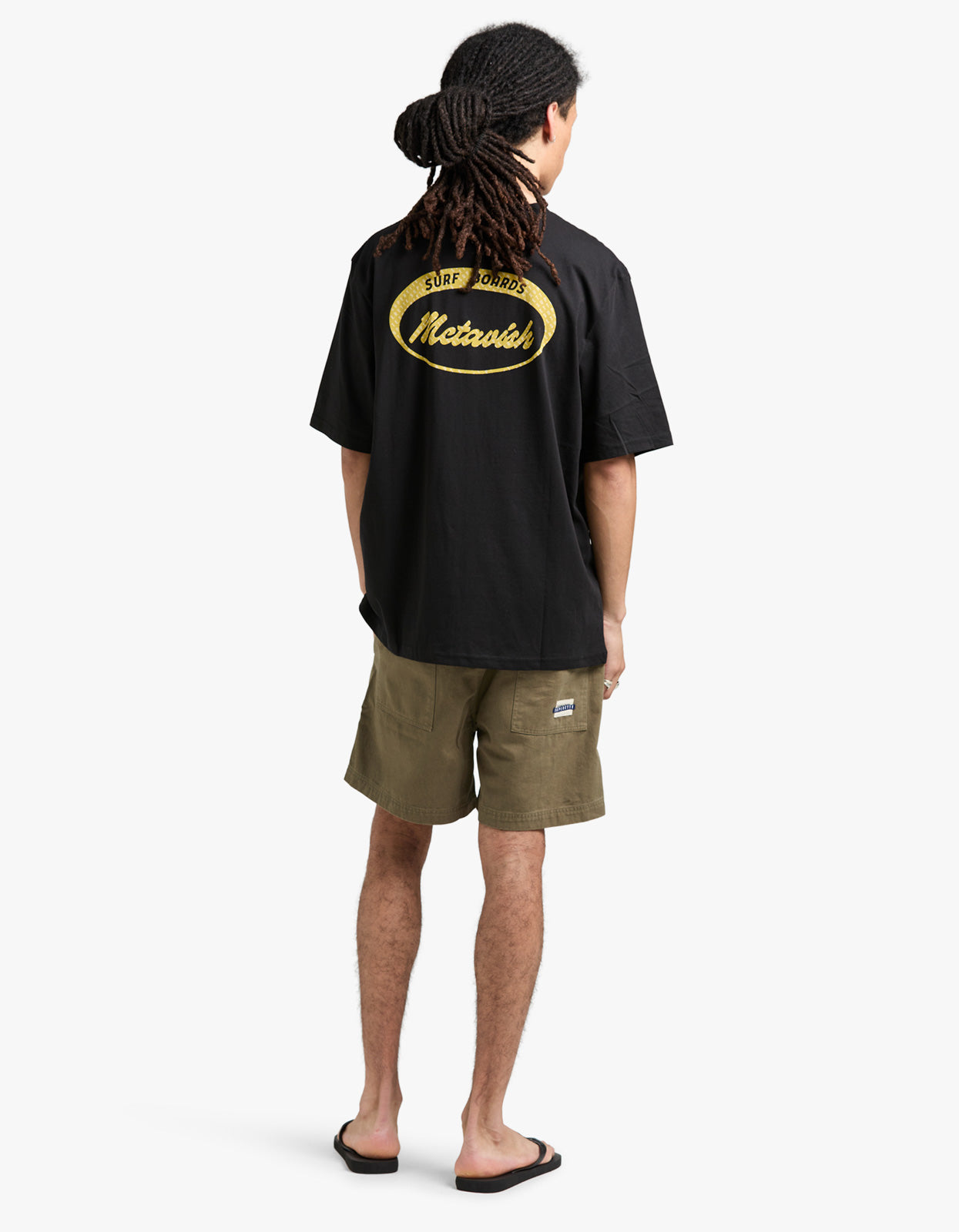 McTavish X Superette Surfboards By McTavish Tee - Black