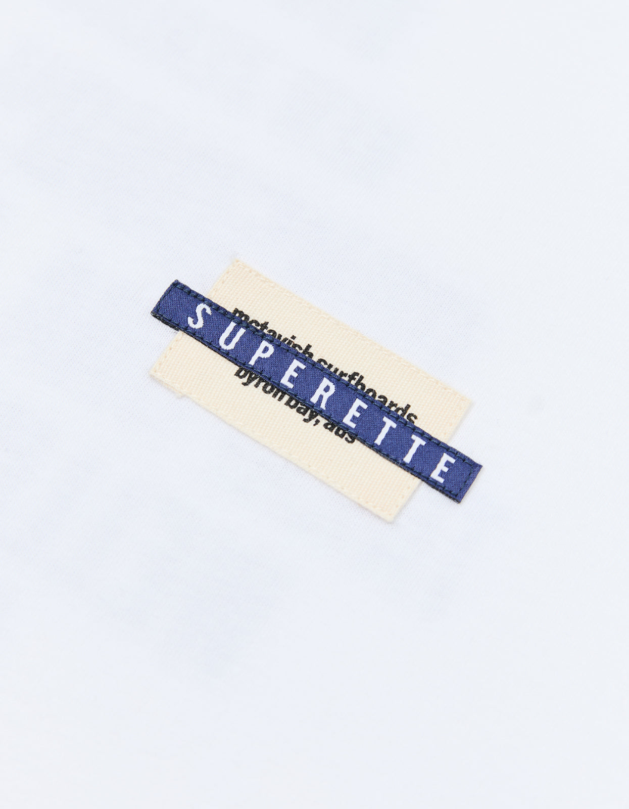 McTavish X Superette Shops Tee - White