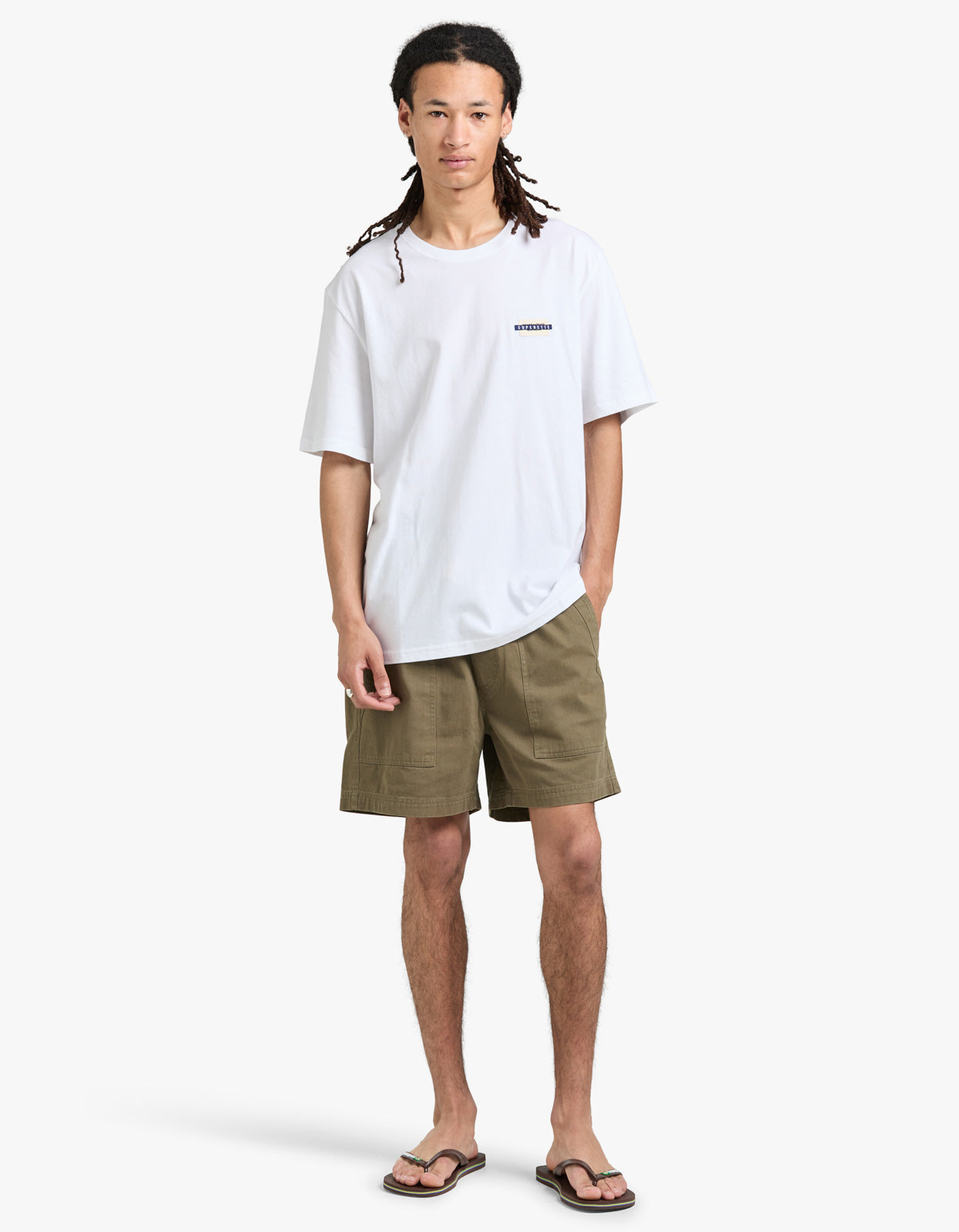 McTavish X Superette Shops Tee - White