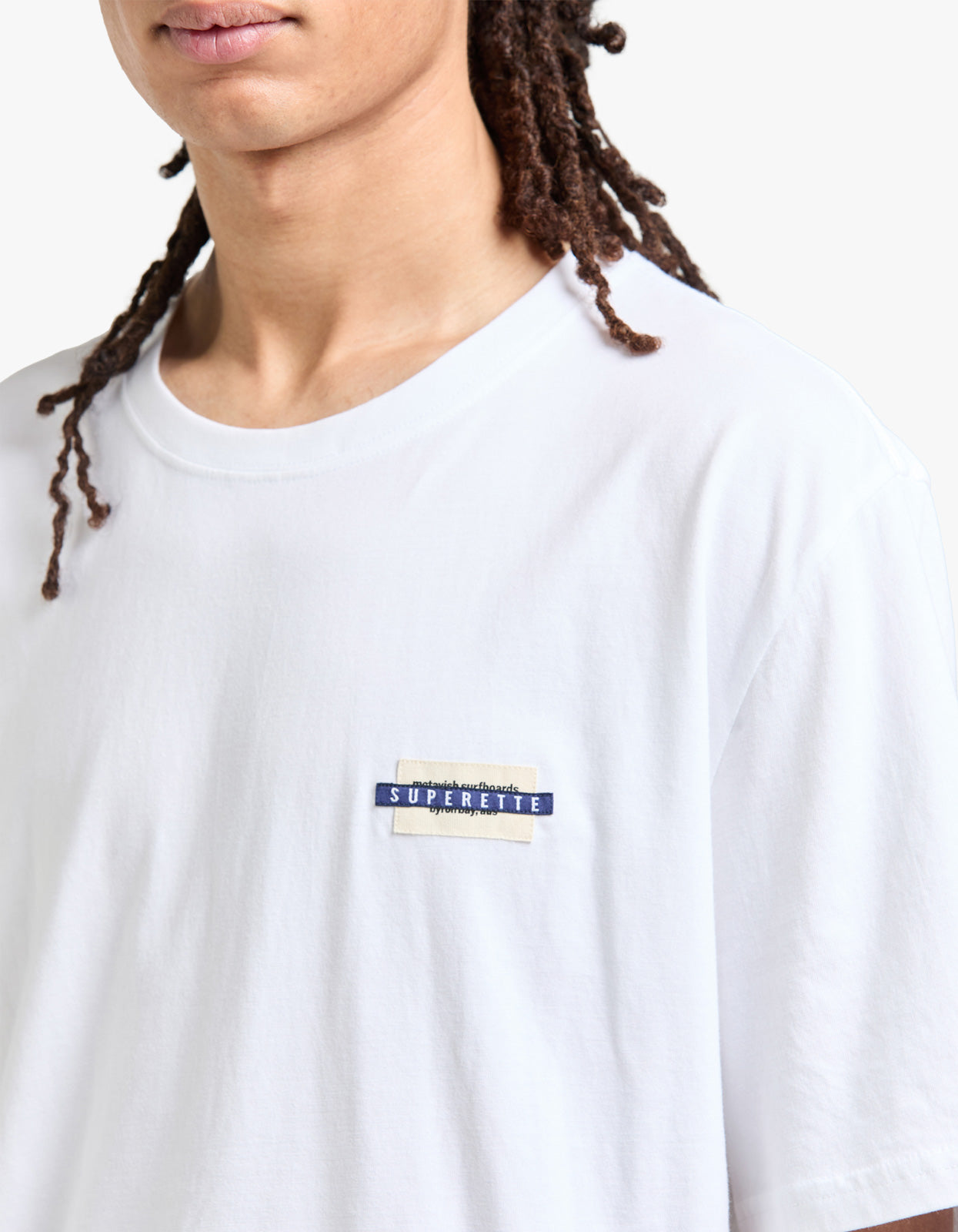 McTavish X Superette Shops Tee - White