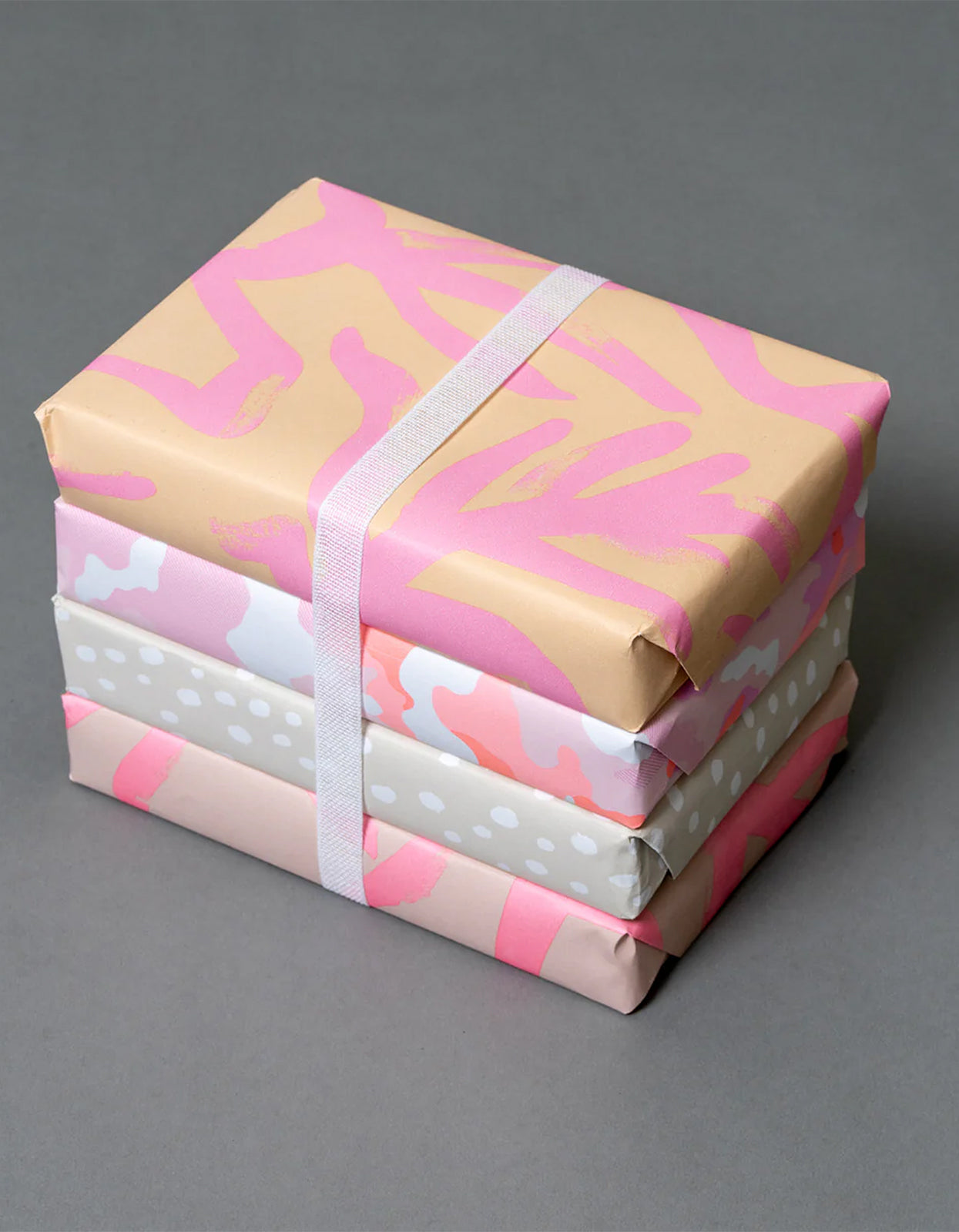 Blooms 2.0 Wrapping Paper - Mauve Neon