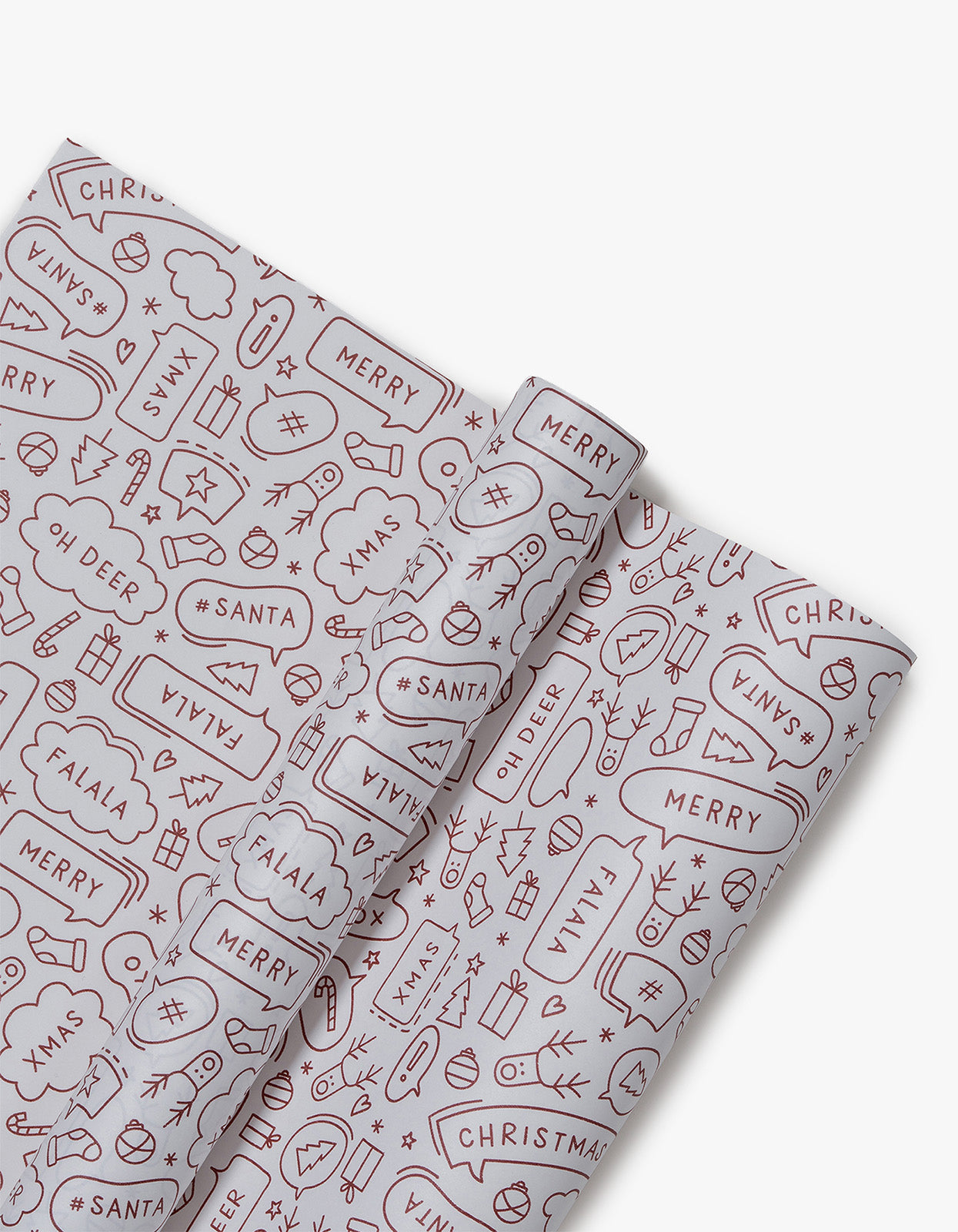 Speech Wrapping Paper - Mulled Wine