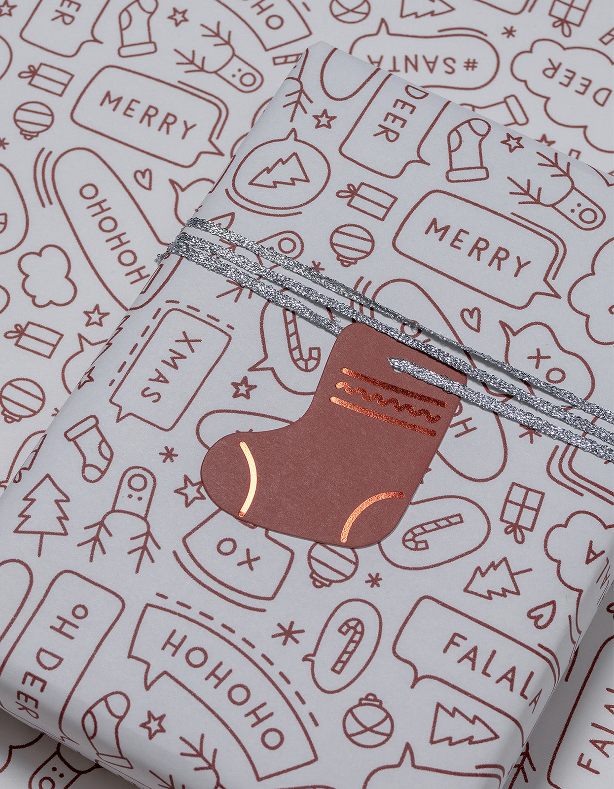 Speech Wrapping Paper - Mulled Wine