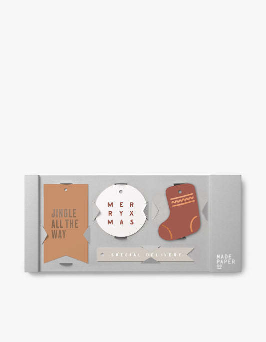 Jingle Bells Gift Tags - Multi