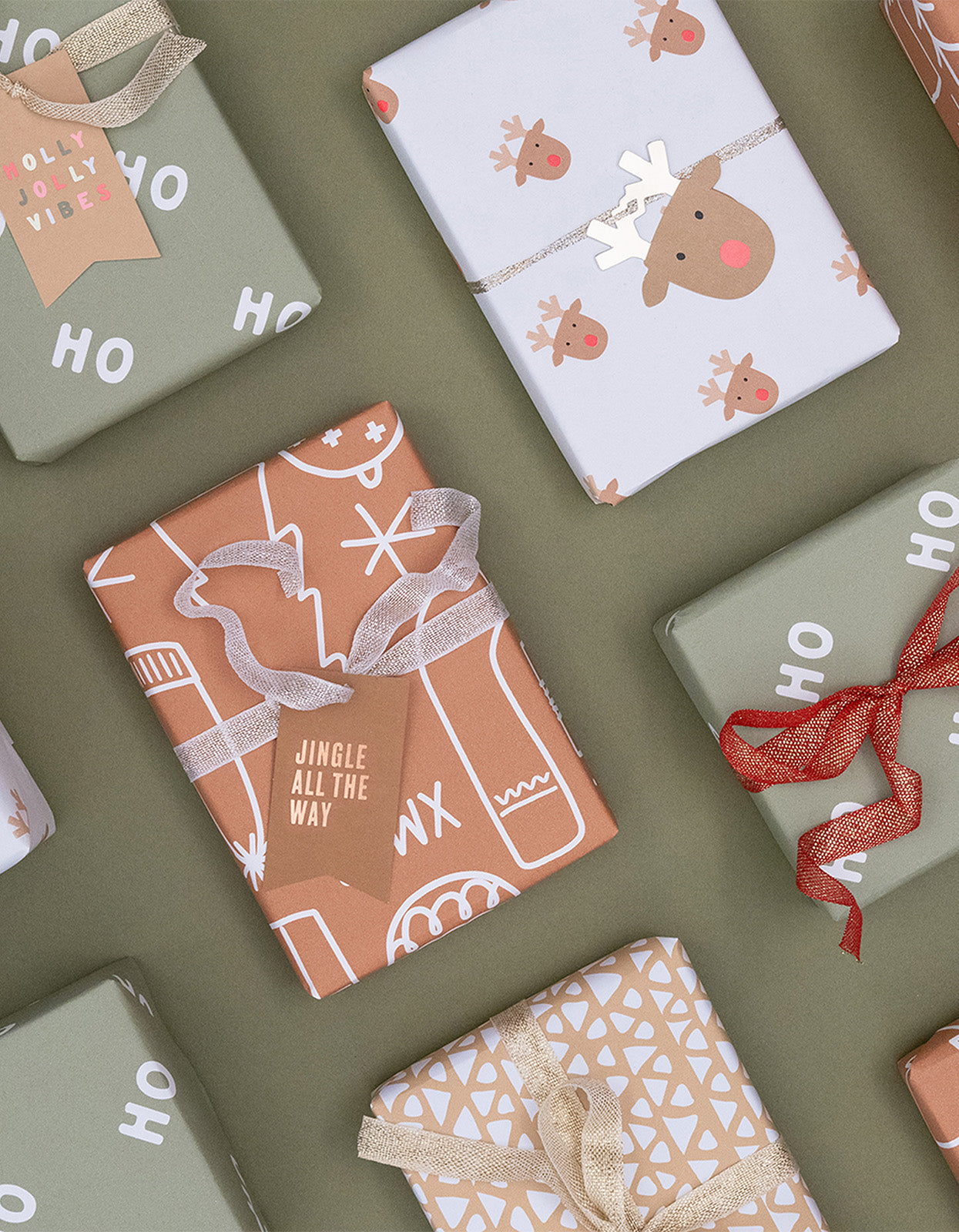 Jingle Bells Gift Tags - Multi