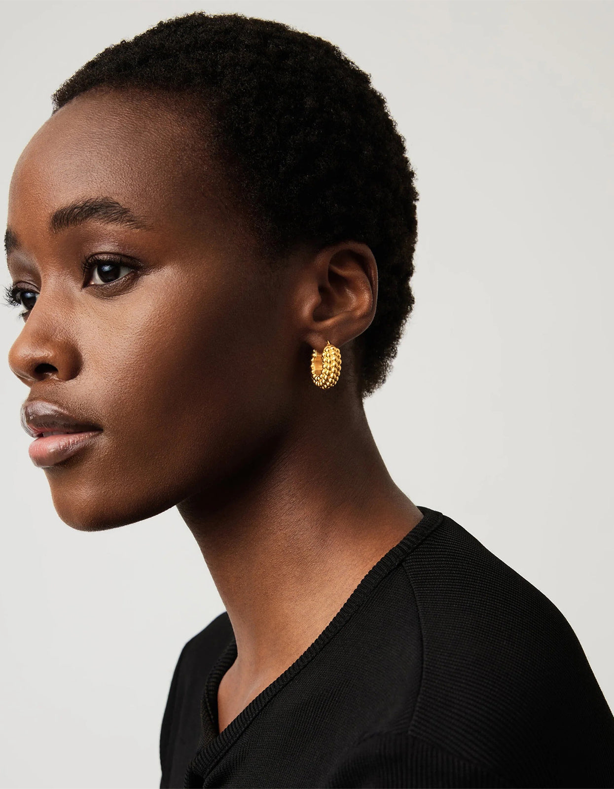Baya Hoop Earrings - Gold