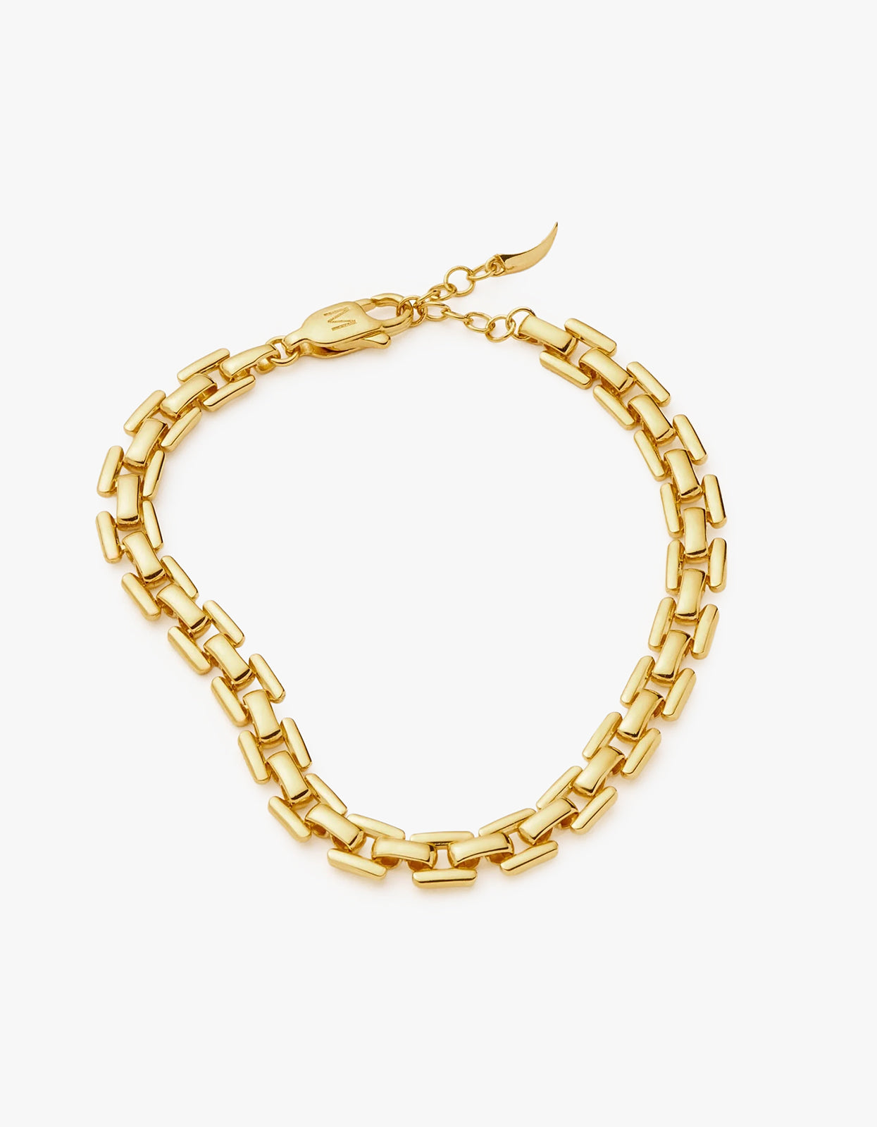 Timepiece Link Chain Bracelet - Gold