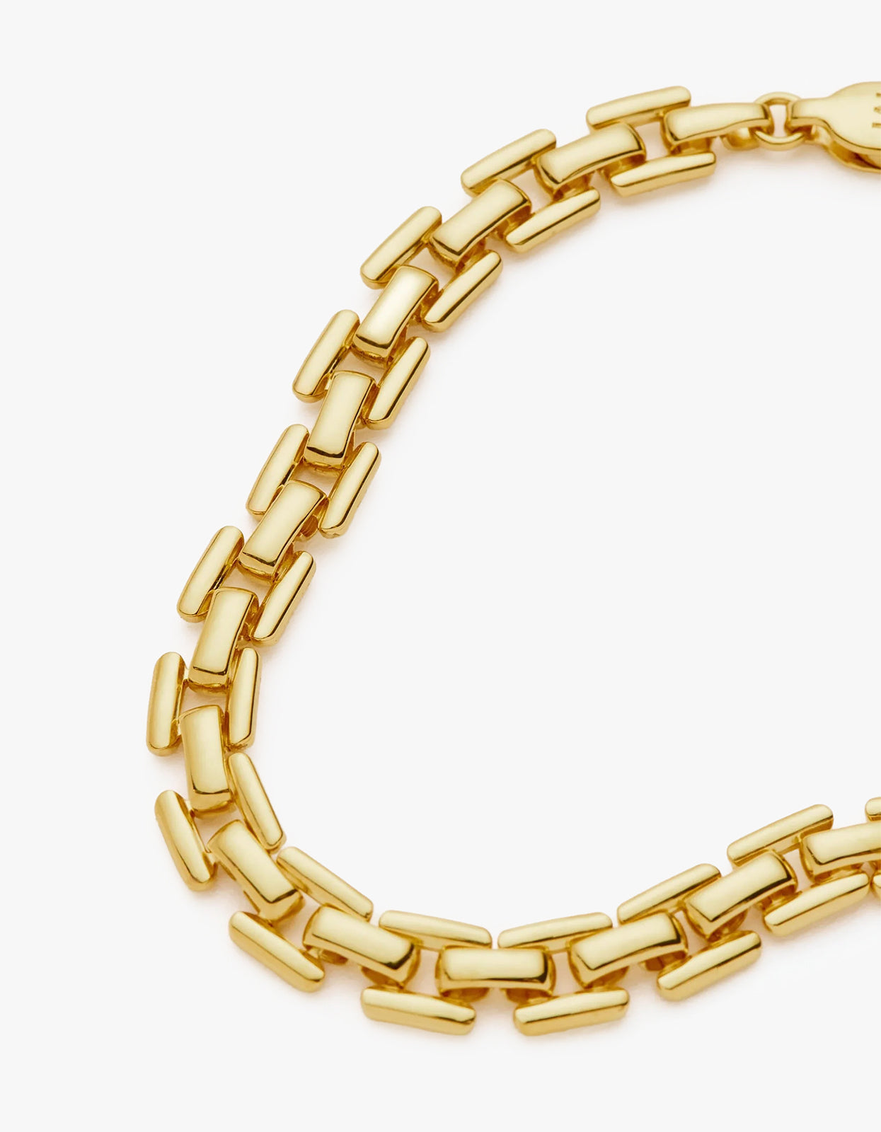 Timepiece Link Chain Bracelet - Gold