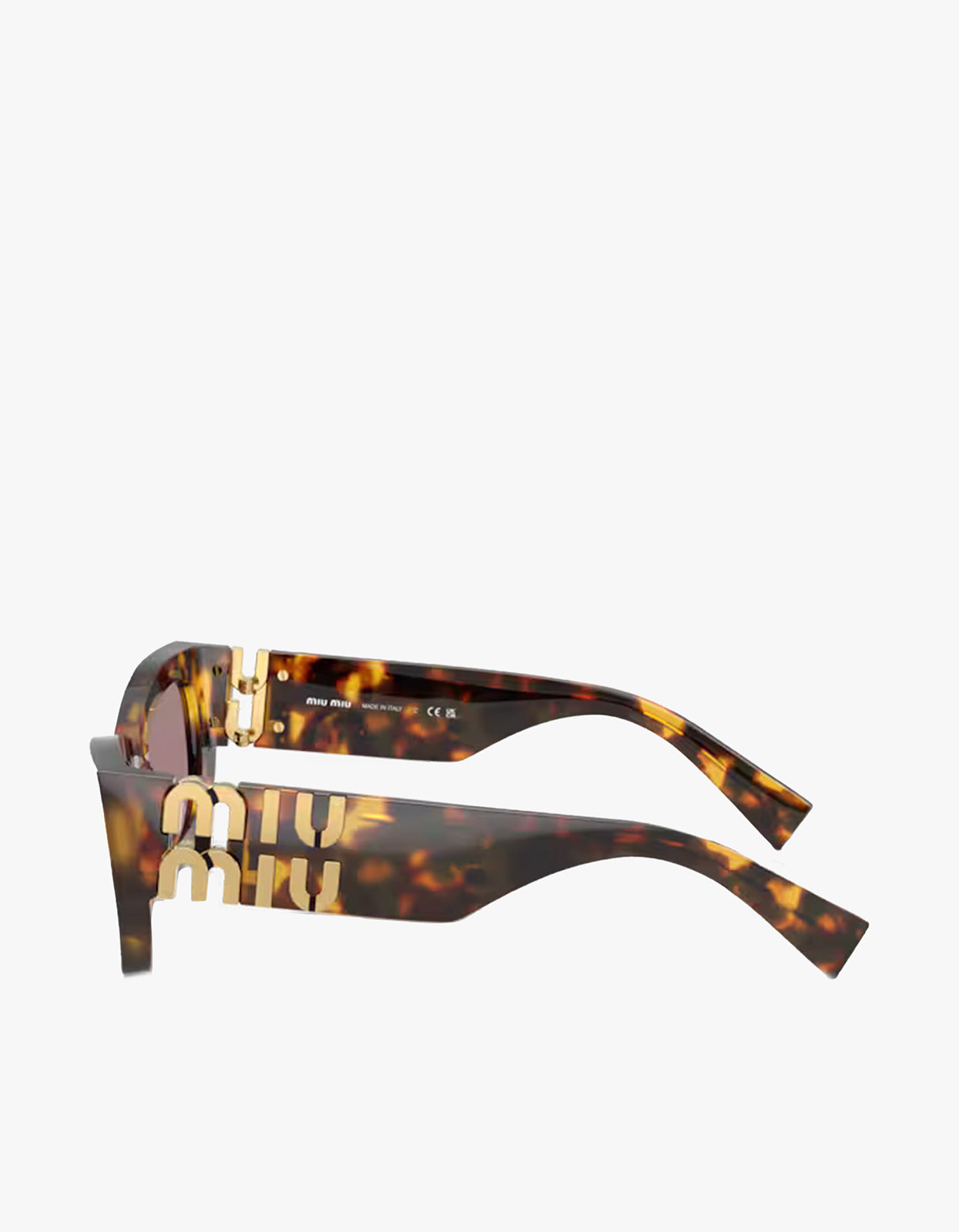 MU 09WS Sunglasses - Honey Havana
