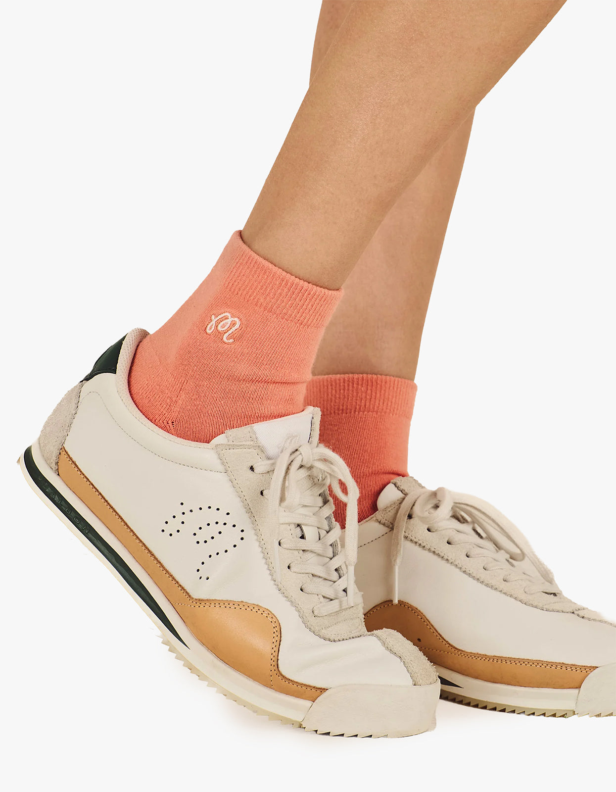 Capri Ankle Sock - Coral Haze