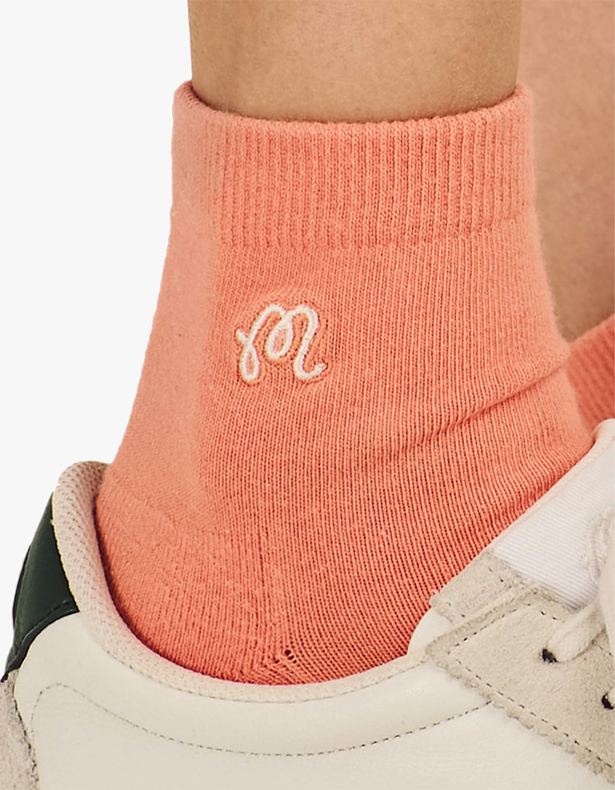Capri Ankle Sock - Coral Haze