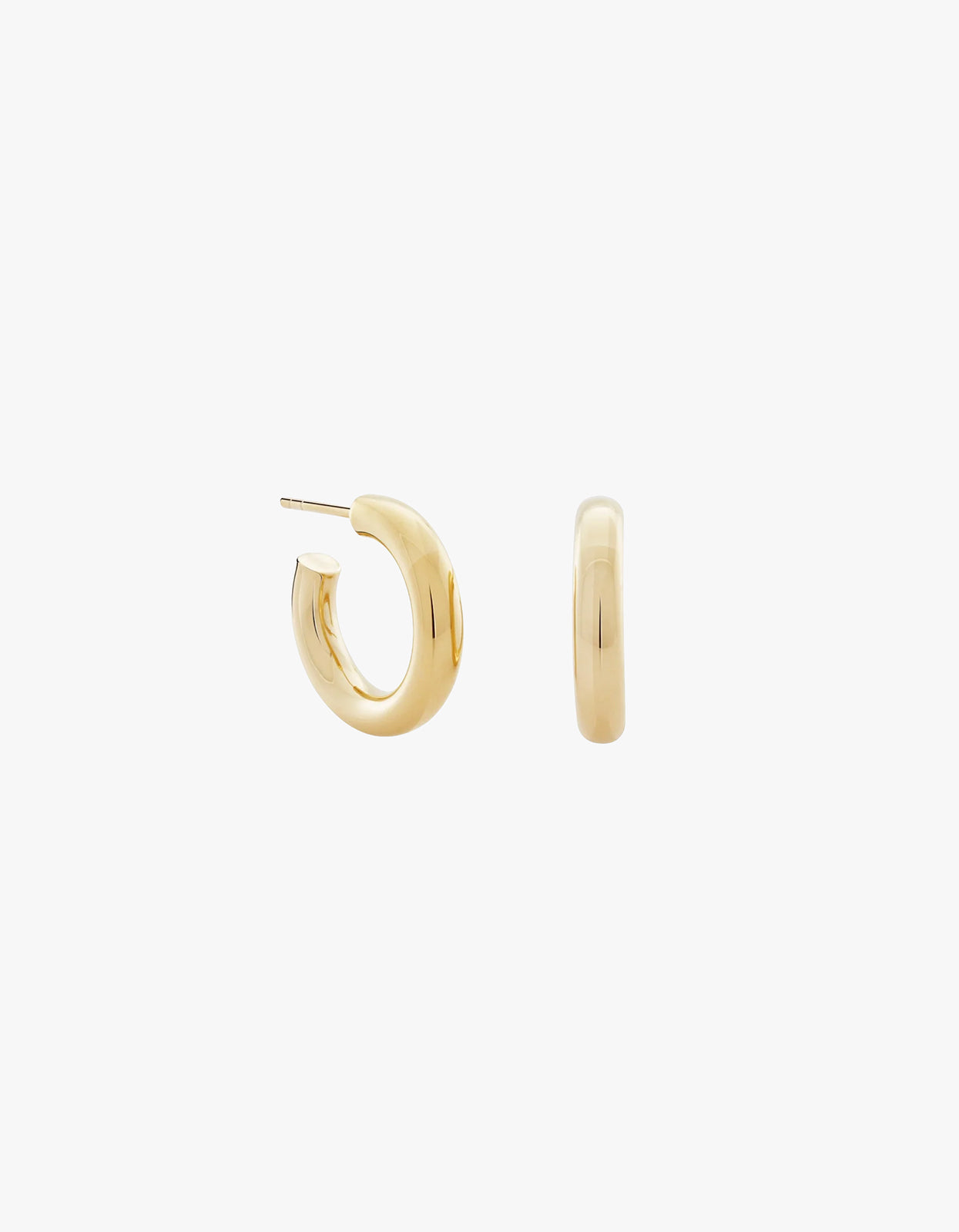 Little Chubbies Hoops - Gold Vermeil