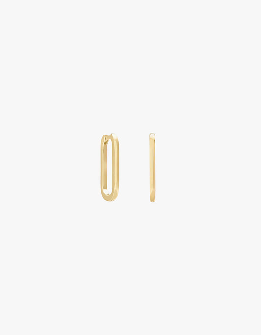 Remie Huggie Hoop - Gold Vermeil