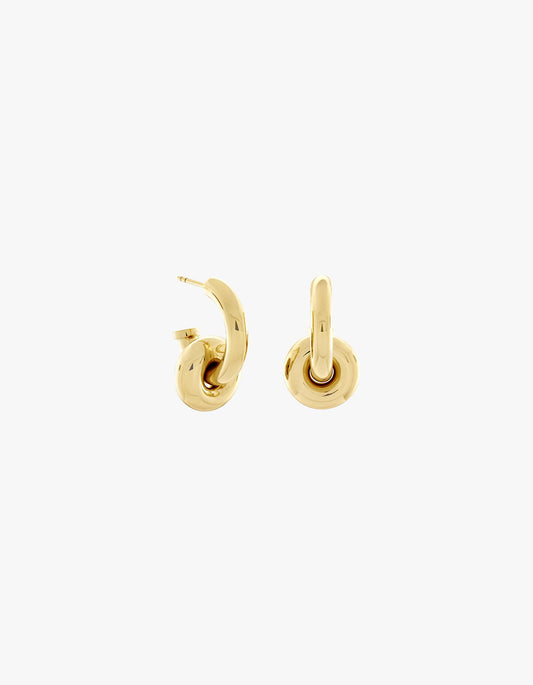 Hermione Hoop Earrings - Gold Vermeil