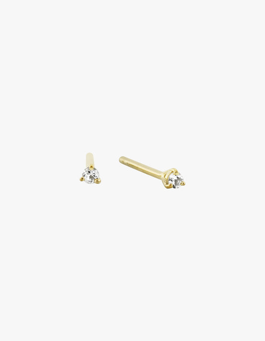 Signature Topaz Studs - Gold Vermeil