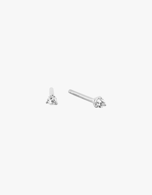 Signature Topaz Studs - Sterling Silver