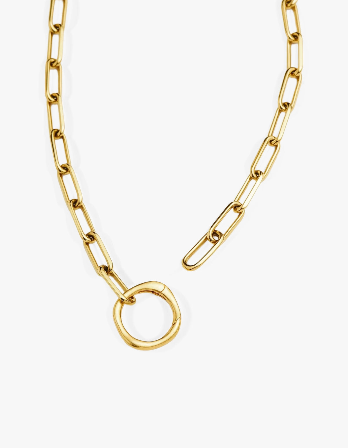 Harris Reed Interlinked Chain Necklace - Gold