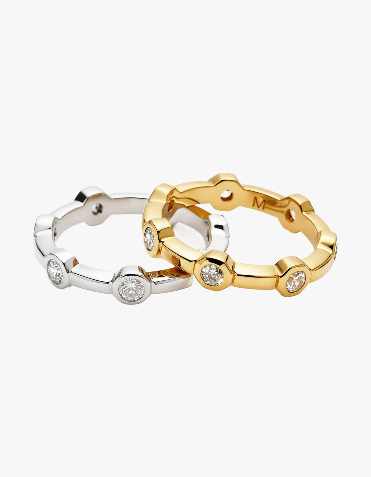 Lucy Williams Stackable Tennis Ring - Gold