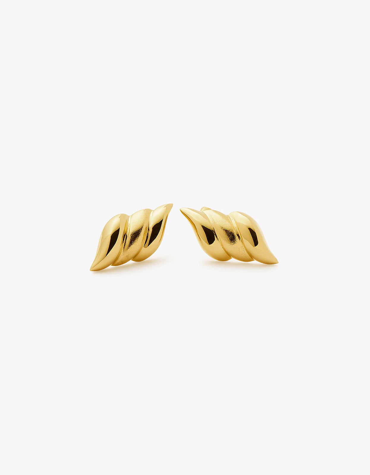 Savi Signature Stud Earrings - Gold