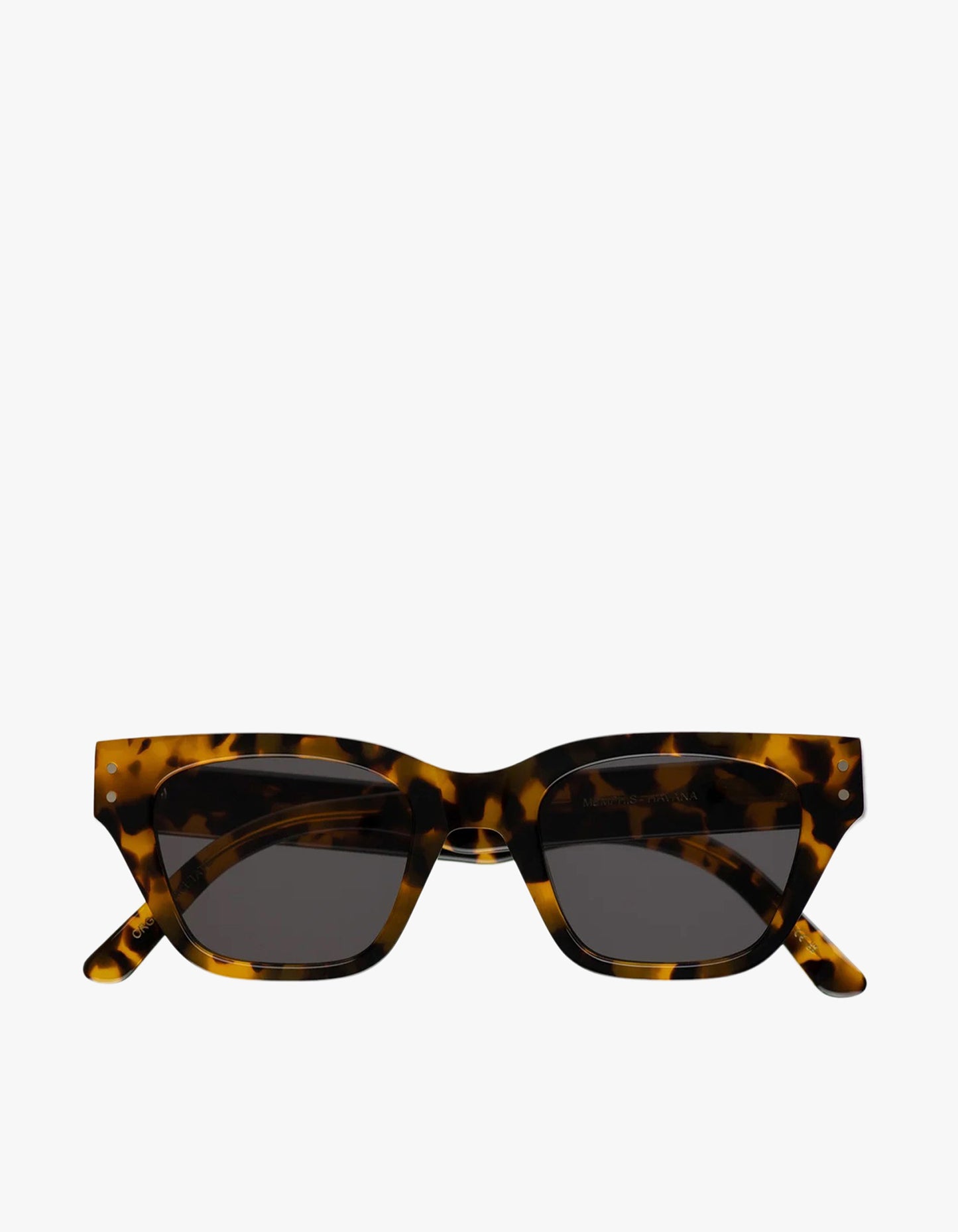 Memphis Sunglasses - Havana/Grey Solid Lens
