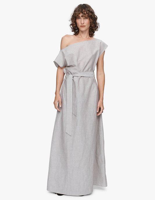 Oscar Dress - Chocolate Stripe