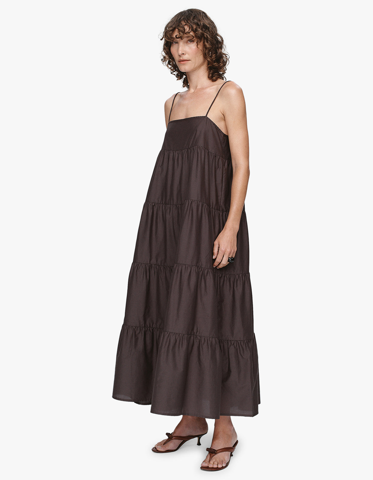 Ophelia Dress - Tapenade