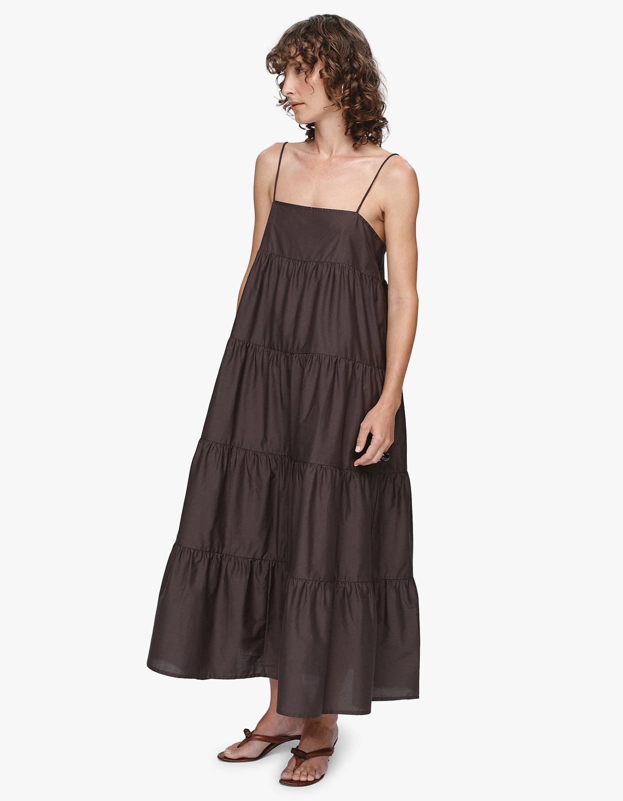 Ophelia Dress - Tapenade