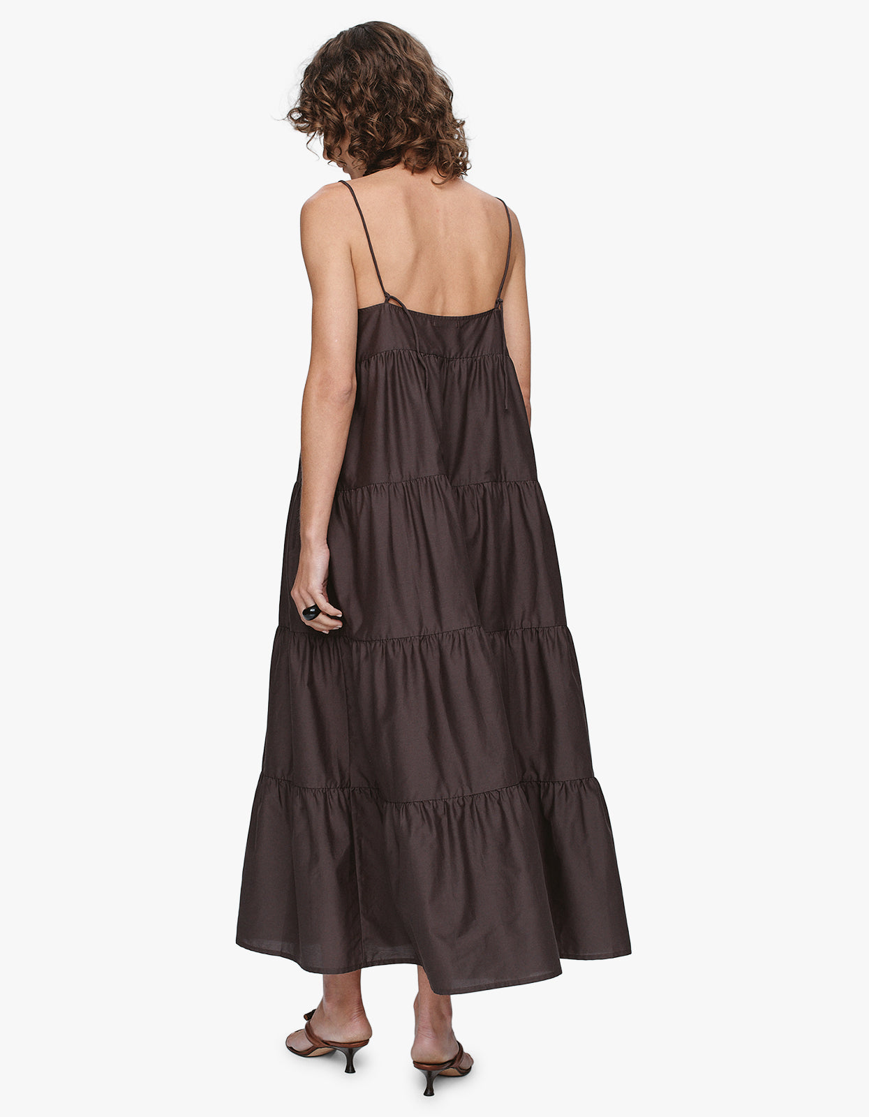 Ophelia Dress - Tapenade