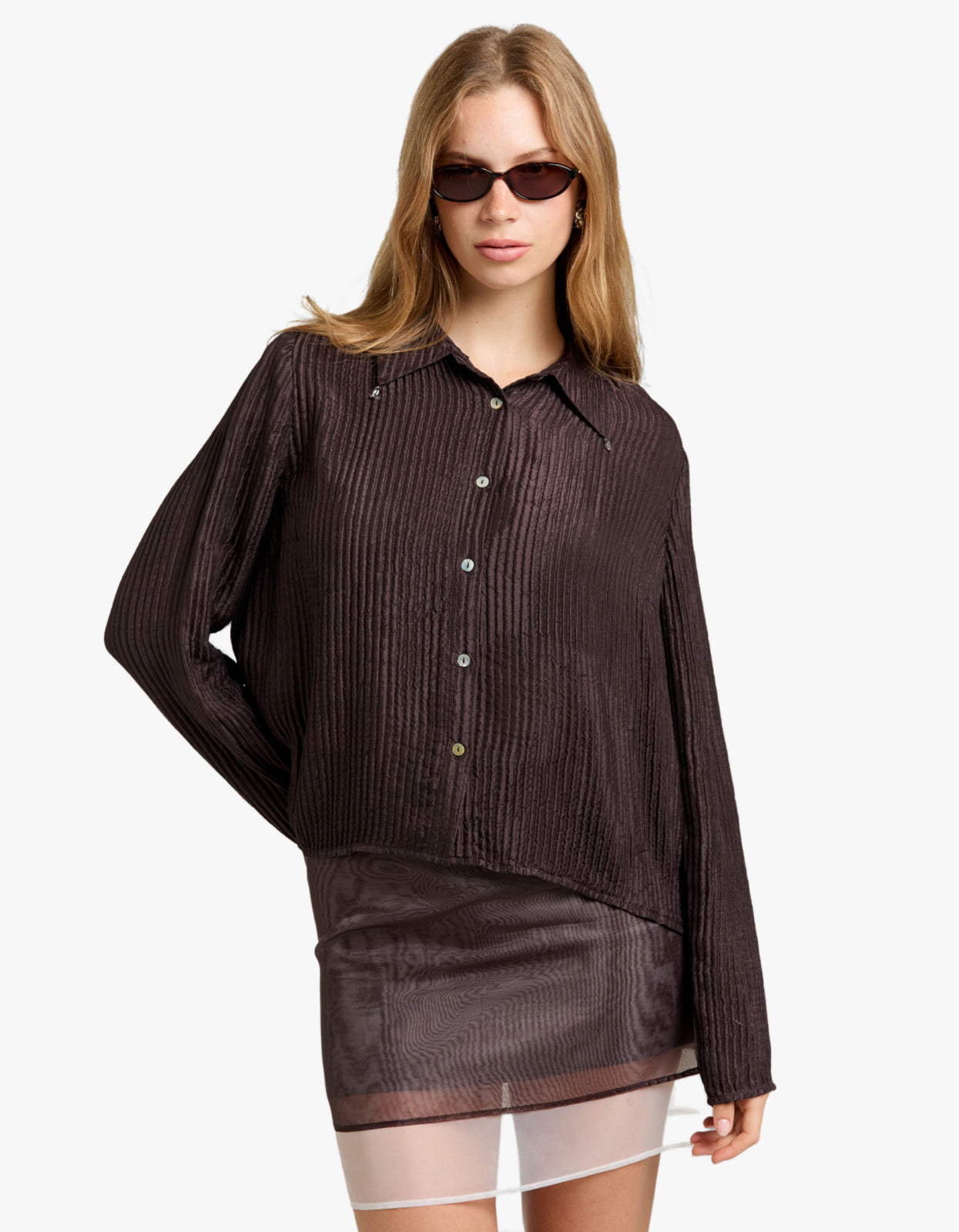 Lillie Shirt - Tapenade