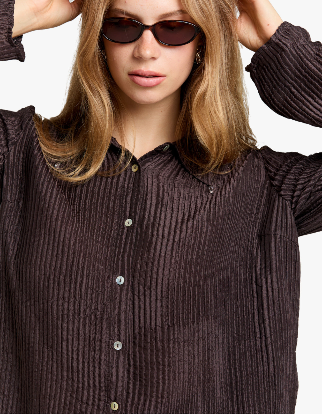 Lillie Shirt - Tapenade