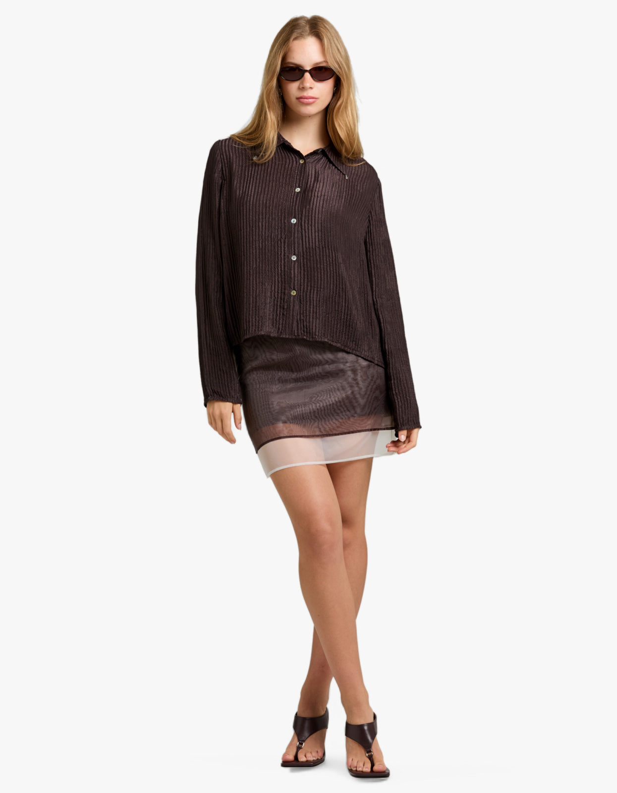 Lillie Shirt - Tapenade