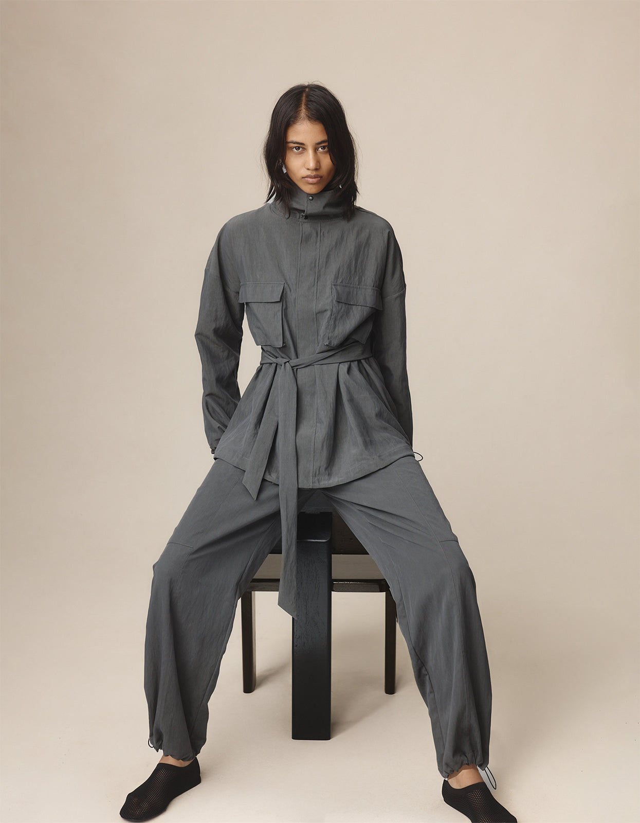 Gray Jacket - Charcoal