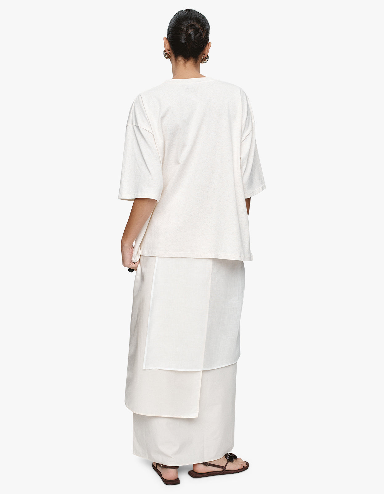 Austin Tee - Oat Marle