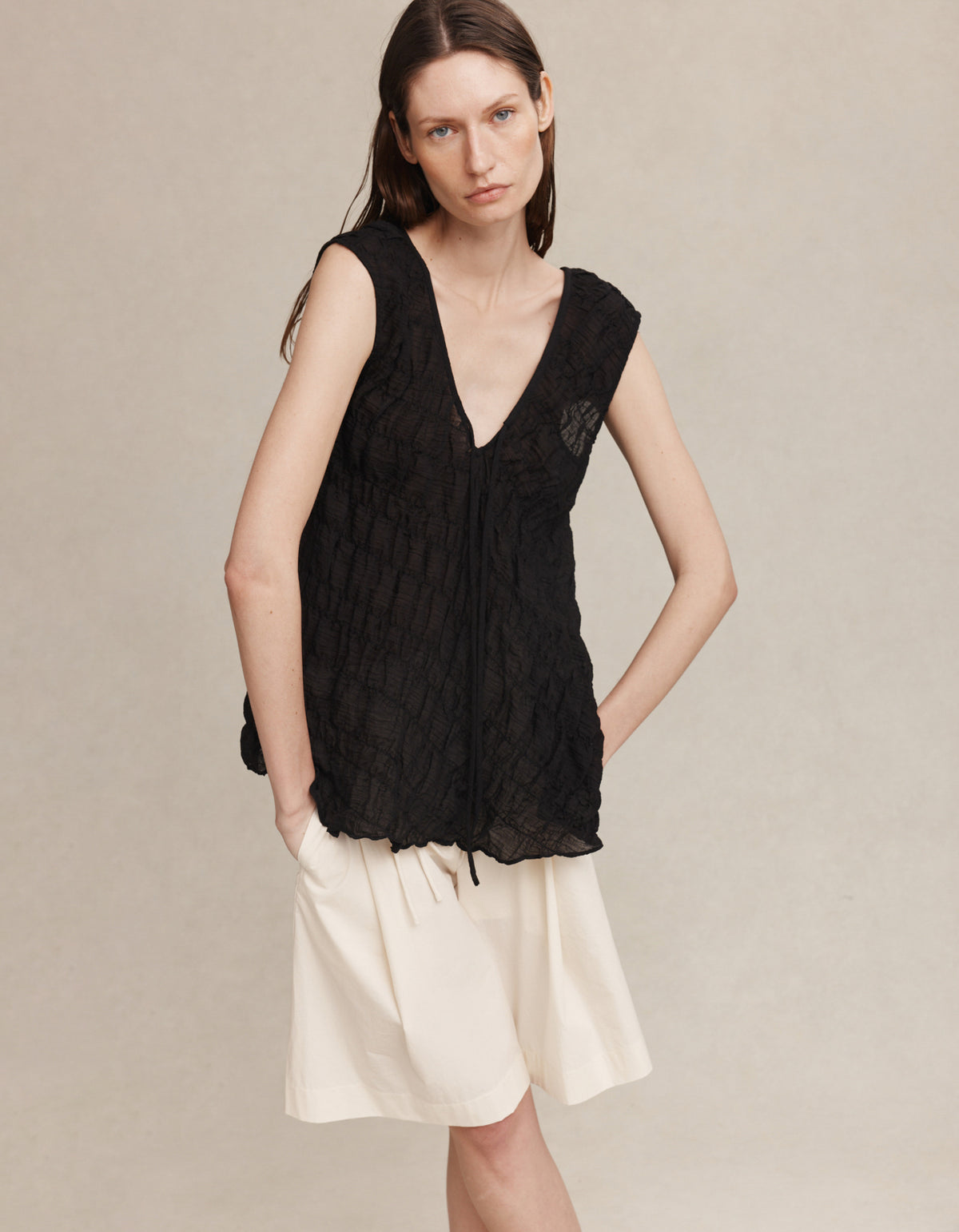 Blanche Top - Black