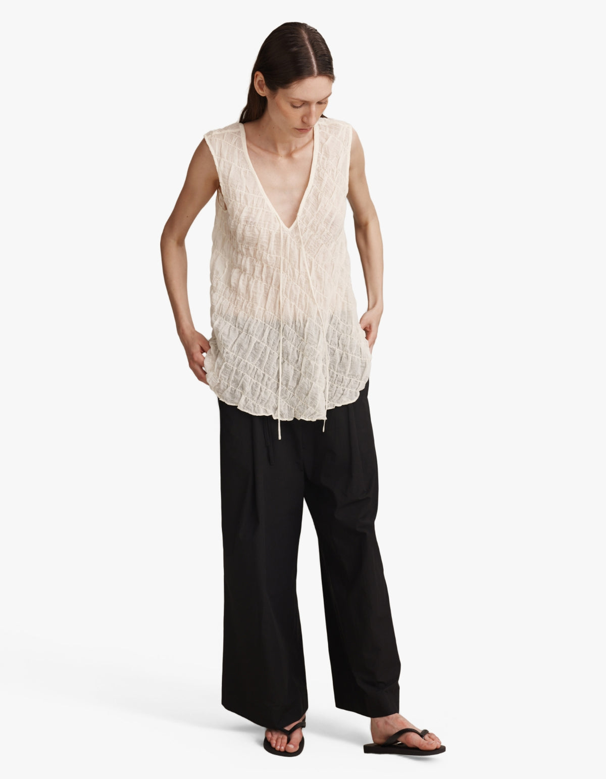 Blanche Top - Ivory