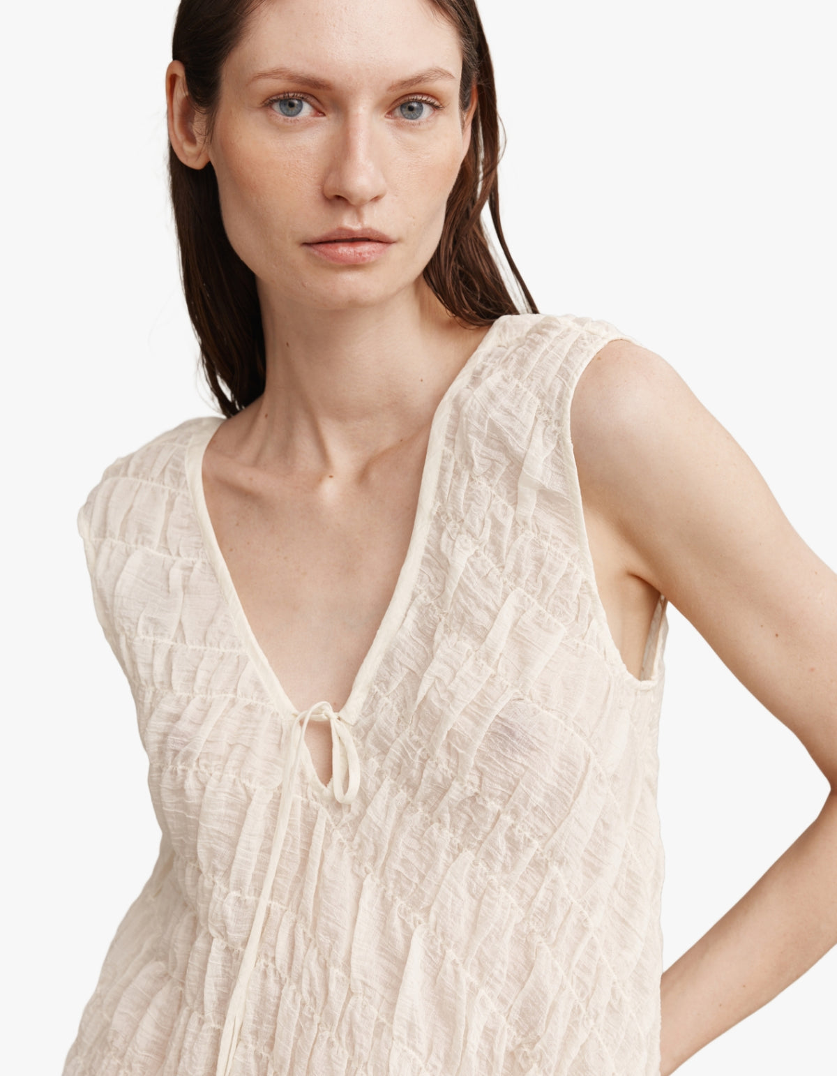 Blanche Top - Ivory
