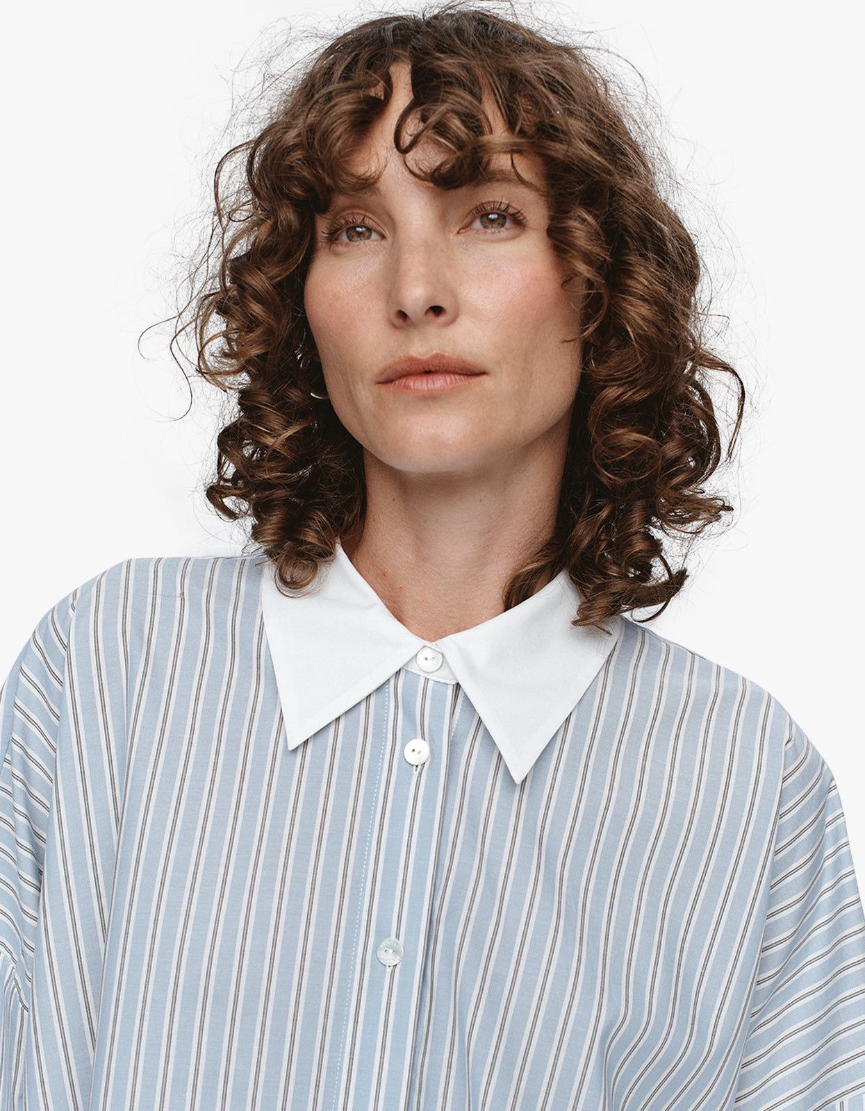 Edie Shirt - Bleu Stripe