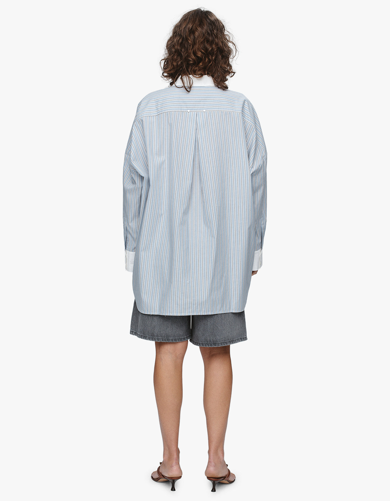 Edie Shirt - Bleu Stripe