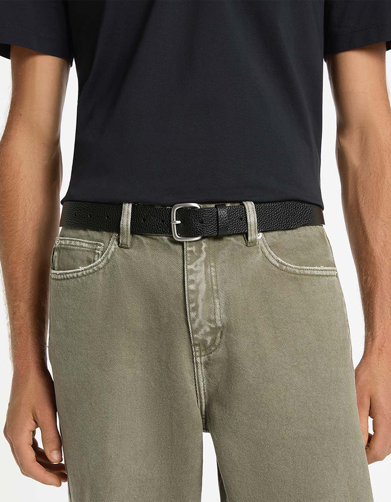 Ease Up Belt - Black/Silver