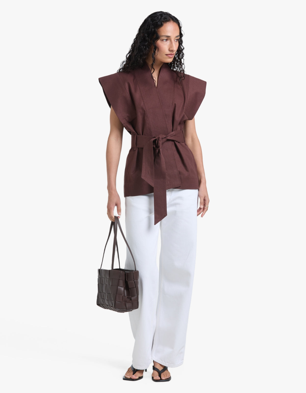 Kimono Top - Chocolate