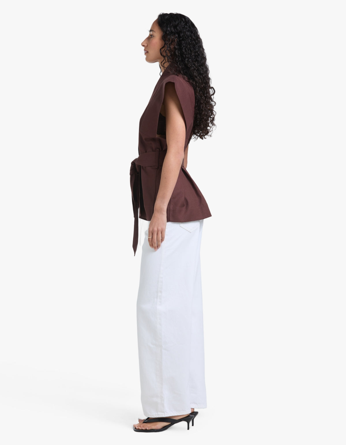 Kimono Top - Chocolate