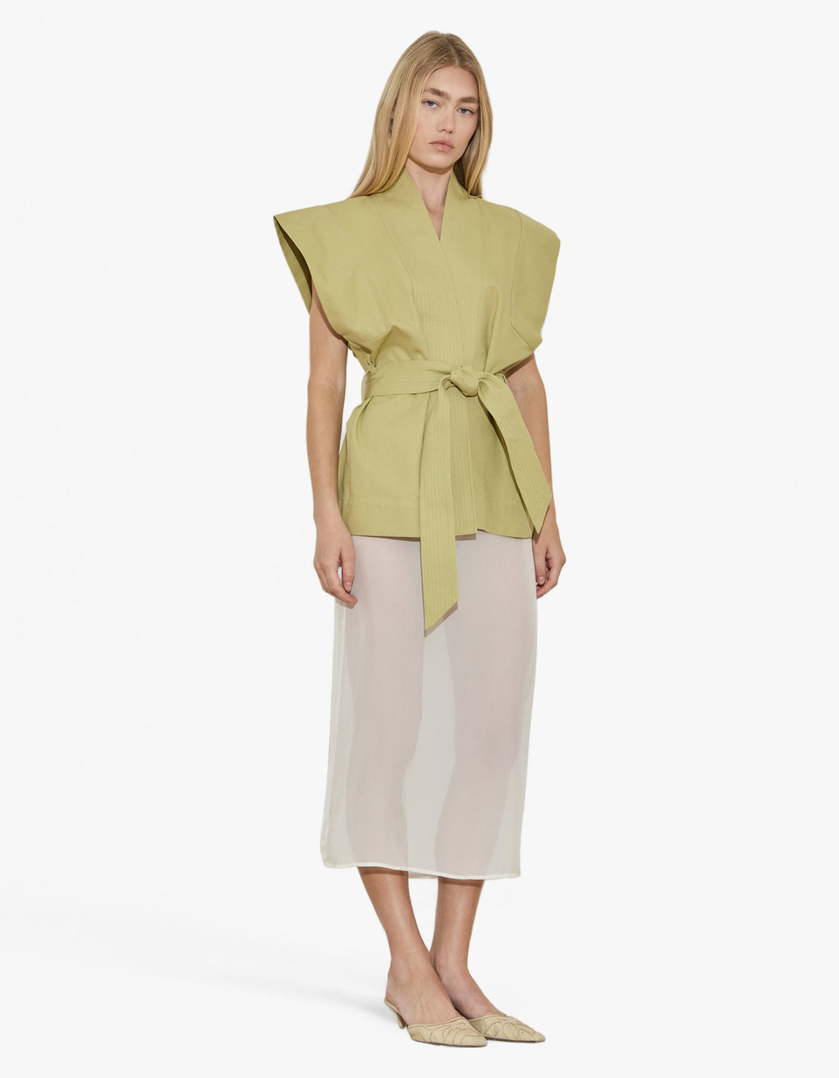 Kimono Top - Olive