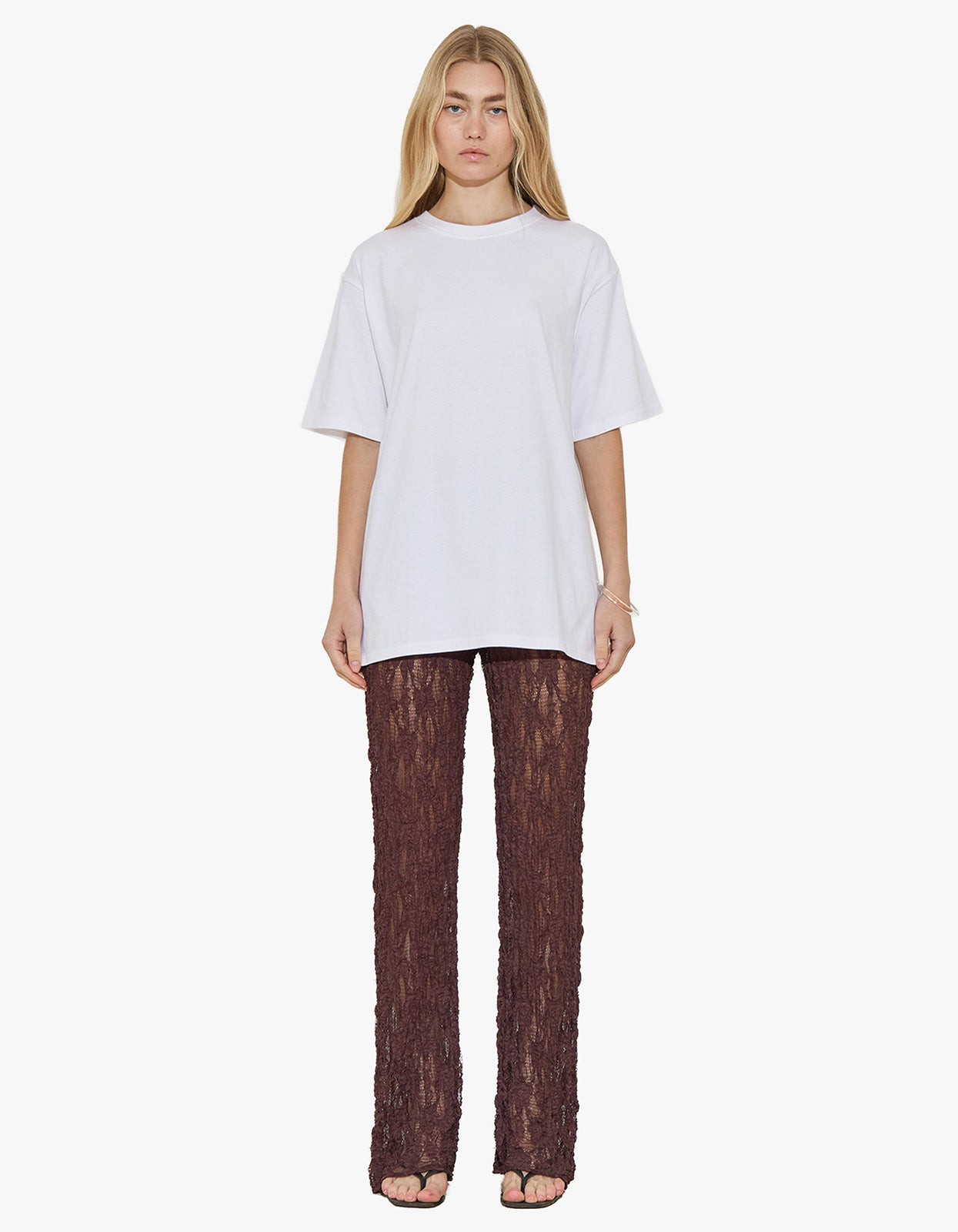 Lace Pant - Chocolate