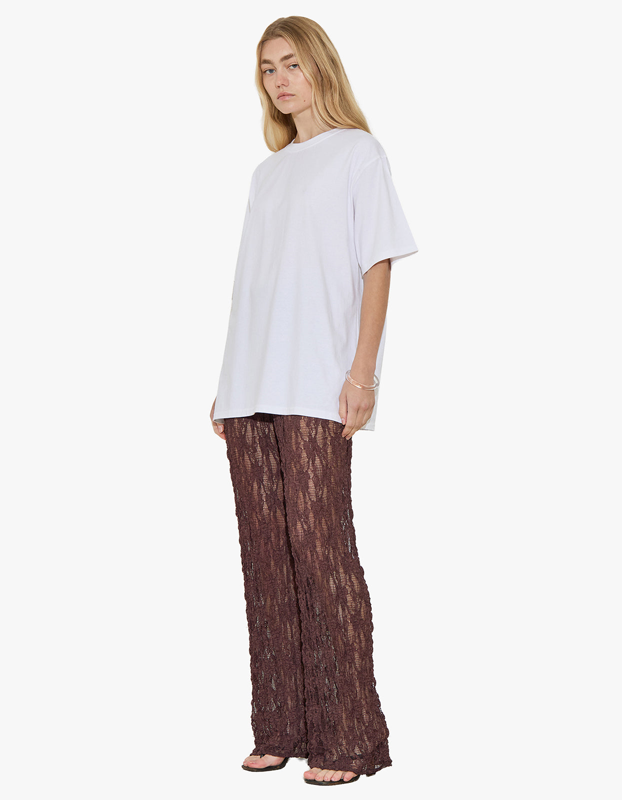 Lace Pant - Chocolate