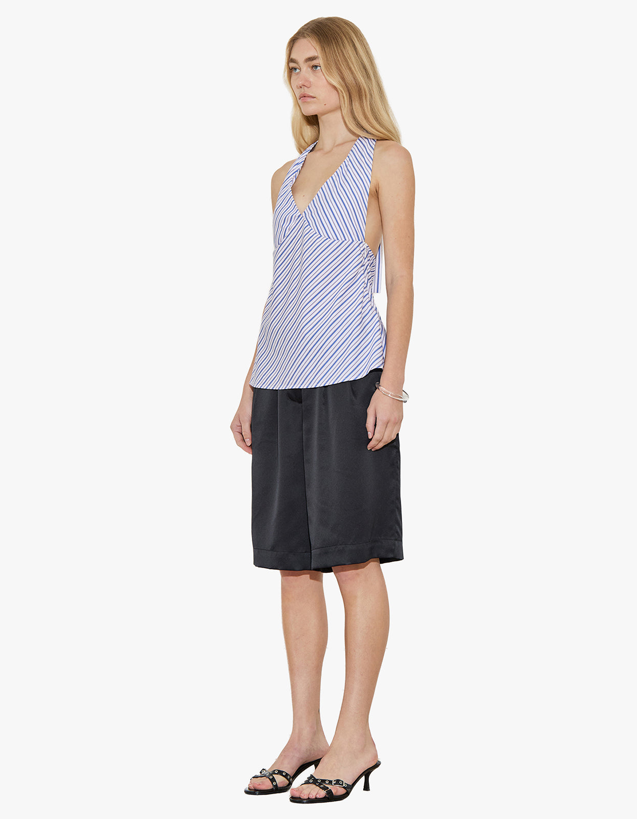 Vintage Halter Cami - Stripe