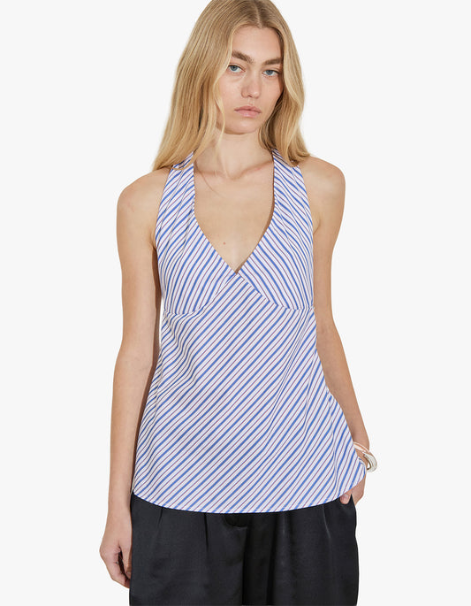 Vintage Halter Cami - Stripe