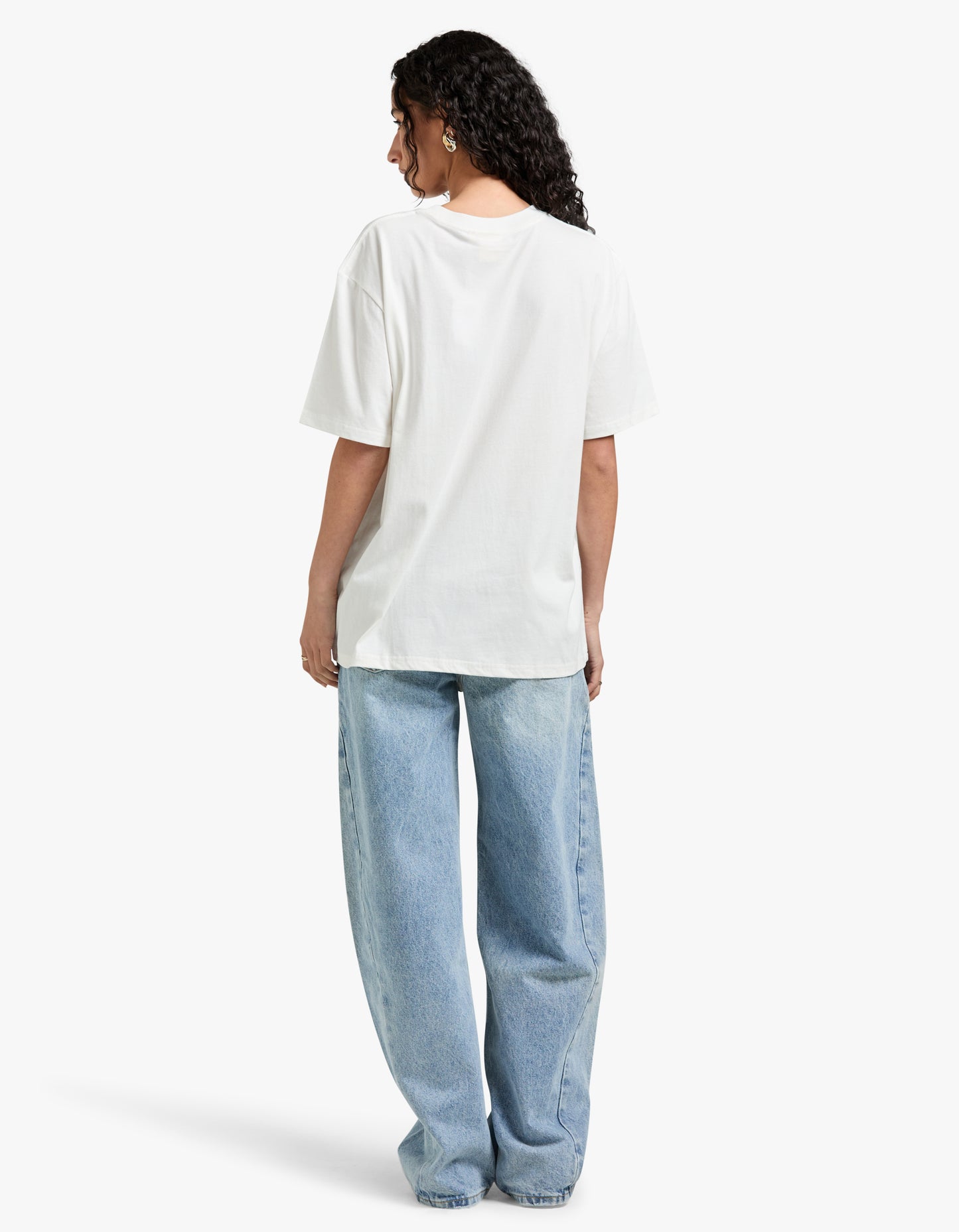 Cherry Barb Tee - White