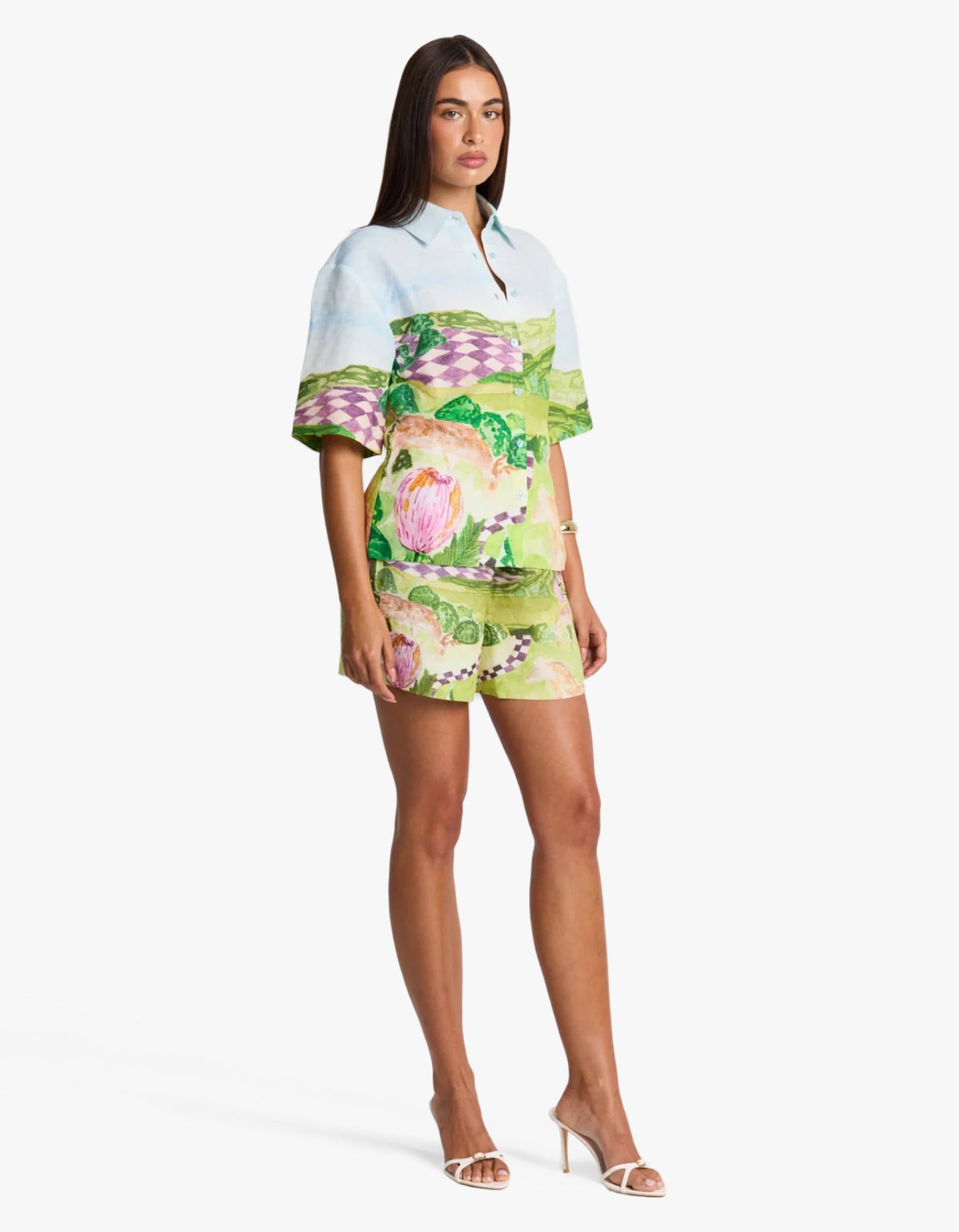 Gardenia Shirt - Print