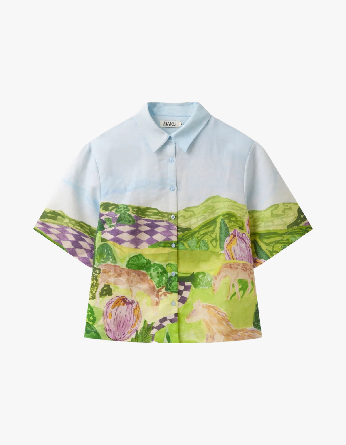 Gardenia Shirt - Print